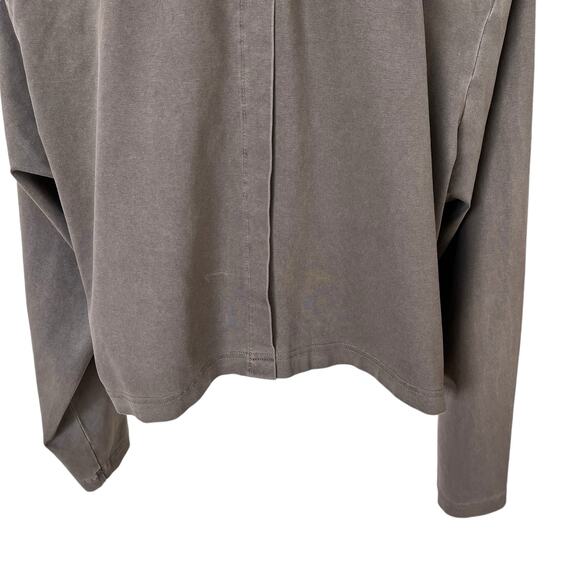 Torrid Moto Jacket Womens Size 2 2X Plus Mineral Washed Taupe Zipper Pockets - Picture 8 of 11